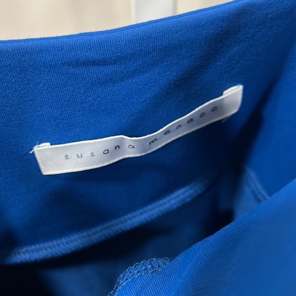 SUSANA MONACO Square Wire String Midi Dress in Calypso - Picture 5 of 7